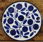 Vintage Melitta Stockholm 18cm Blue Floral Salad Side Plate 