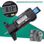 Truck Car Digital Tyre Tire Tread Depth Gauge Measurer Caliper LCD Display NEW