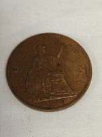 Vintage Double Tails Penny Magician's Trick Coin 1939 1915 Mismatched Dates
