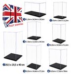 Acrylic Display Case Box Figures Tall Doll Collectibles Model Trophy Memorabilia