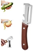 2X Multi-functional Vegetable Peeler for Kitchen 3 in 1 Single Blade Peeler Tool