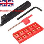 MGEHR1212-2 12*12mm Lathe Grooving Parting Off Tool Holder with MGMN200 Inserts