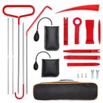 21/18x Car Door Unlock Tool Kit Air Wedge Pump Lockout Emergency Auto Bag Garage