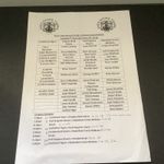CASTLEFORD TIGERS RUGBY LEAGUE 9s TOURNAMENT B/W TEAM SHEET 5/06/2012