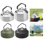 Camping Kettle Campfire Water Kettle Lightweight with Lid Fast Heating Outdoor