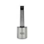 2MT MORSE TAPER SOFT STUB BLANK END ARBOUR WITH TANG 40mm x 40mm RDGTOOLS