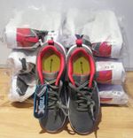 Job Lot x7 Boys Kids Grey CHAMPION Laced Trainers Mix Sizes