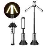 LED Camping Light USB Rechargeable Tent Lantern Telescopic Night Lamp Outdoor