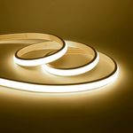 IP68 Waterproof COB LED Neon Strip Light 12V 24V Dimmable 320 Leds Flexible Ribb
