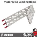 1 x Warrior Premium Aluminium Motorcycle / Bike / Motorbike / MX Loading Ramp