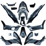 Fits HONDA PCX125 2021 - 2024 Body Cover Set Dark Grey - PNL103A