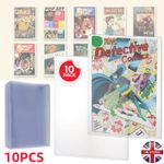 10 PCS Comic Book Toploader Premium PVC Comic Comic Book Storage Holder 5mm
