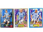 Huddersfield Town, Aaron Mooy, Chris Schindler, Steve Mounie, Hand Signed Cards 