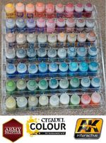 Plastic Paint Stand for 63 pots, storage warhammer table top citadel paint rack
