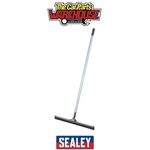 Sealey BM24RSM Rubber Floor Squeegee with Aluminium Handle 24"(600mm)