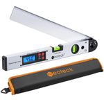 Neoteck Aluminum Digital Angle Finder Protractor 225° 16 inch Backlit RRP £27