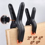2" 3" 4" 5" 6" 9" Market Stall Spring Clamps Large Plastic Heavy Duty Clips