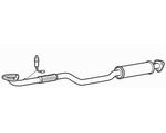 Front Exhaust Pipe & Silencer for Chevrolet Lacetti F16D3 1.6 (2005-2011)