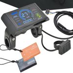 EBike 24V/36V/48V/60V/72V NFC SW900 Colour Display Speed Meter Control Panel UK