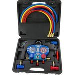 Air Conditioning Ac Manifold System Diagnostic Test Kit For R1234Yf Refrigerant