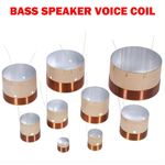 White Aluminum Speaker Voice Coil 20.5mm~99.5mm Bass Speaker Voice Coil