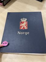 Norway stamps. 1872 on. Davo preprinted Album. M/U. Well populated @370