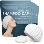 5 x ALIA No-Rinse Shampoo Caps Waterless Hair Wash Microwavable 