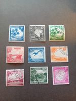 Nauru stamps, up to 5 shillings, lot of 9