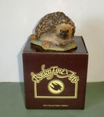 1978 Border Fine Arts Hedgehog Ornament - Signed & Boxed
