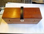 Vickers Instruments Precision Spirit Level Wooden Case Analogue MPN E099640