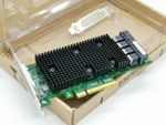 LSI 9400-16i SATA/SAS HBA Controller RAID 12 Gbps PCIe 16 Port Support NVME HDD