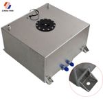 60 Litres / 13 Gallons Fuel Cell/tank, Polished Aluminium 30-130 Ohms