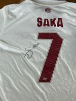 Bukayo Saka Signed Arsenal Home Shirt With COA Included