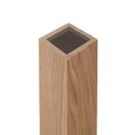 Oak Veneer 3.0m Newel Post Cladding Kit for 90mm Newels
