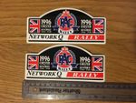 1996 Network Q Rally Chester RAC Rally Stickers x2 