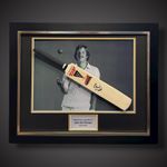 Lord Ian Botham Hand Signed Framed Cricket Bat With COA £125