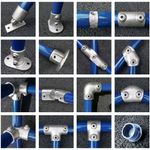 Key Clamp Handrail System - Connectors Pipe Tube Q Fittings Railings Steel Tube