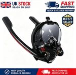 Snorkel Mask Full Face Double Tube Set Scuba Diving Swimming Underwater Anti Fog