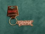 BULLET FOR MY VALENTINE - LOGO  ENAMEL METAL KEYCHAIN (NEW) OFFICIAL BAND MERCH