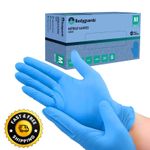Bodyguards Nitrile Gloves Disposable Blue GD18 Powder & Latex Free S M L 100 200