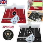 Aluminium Router Table Insert Plate,Woodworking Benches Router Flip Plate Kits