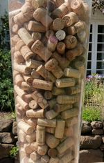 100xUsed Wine Corks-Craft-Weddings-In Aid of Cancer ResearchUK