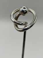 CHARLES HORNER  ANTIQUE SILVER HAT PIN (B117)