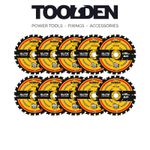 DeWalt DT10624-QZ Extreme Circular Saw Blade for Wood 165 x 20mm 24T  (10 Pack)