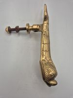 Vintage Door Knocker  F Abela & Sons Malta Brass Fish Door Knocker, Solid Brass