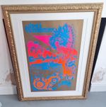 Nigel Waymouth  Signed Jimi Hendrix Psychedelic Art Print (2016 Edition)