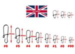 Safety Clip Hook Snap Links Swivels Quick Change Fishing Tackle Sizes #00 to #6