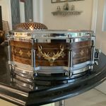 Pearl FREE FLOATING SNARE DRUM 14X5.5 with INLAYED BIRCH SHELL