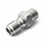 Pressure Washer Coupling Midi 14.8mm 3/8" BSP Quick Release Male Plug Probe