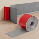 PVC Soft Flexible Skirting Board Covers Self Adhesive Baseboard Molding Trim UK
